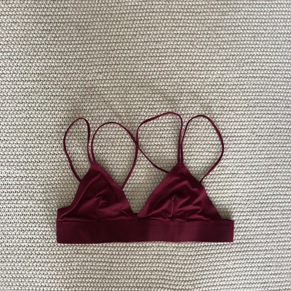 Urban Outfitters Red Strappy Bralette